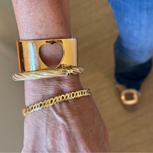 Kate Spade “XOXO” gold bracelet